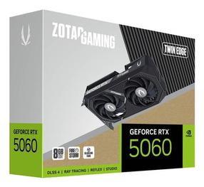 Vaizdo plokštė Zotac Gaming GeForce RTX 5060 Twin Edge, 8 GB, GDDR7