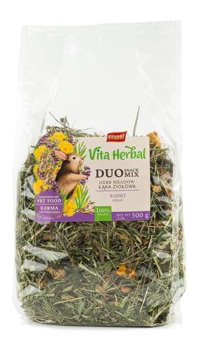 Еда для грызунов Vitapol Vita Herbal Duo Snack, для кроликов/для грызунов, 0.5 кг