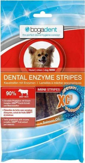 Лакомство для собак Bogadent Dental Enzyme Stripes, говядина, 0.1 кг