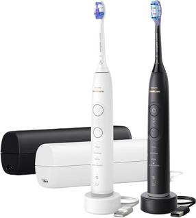Elektrinis dantų šepetėlis, rinkinys Philips Sonicare 7100 HX7429/02, balta sp./juoda sp.