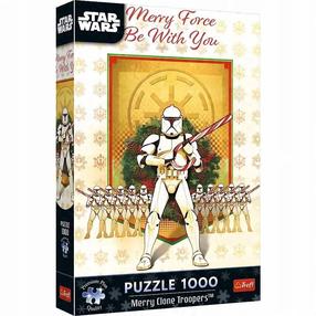 Pusle Trefl Star Wars Christmas Stormtrooper 12086, 68.3 cm x 48 cm, 1000 tk, mitmevärviline