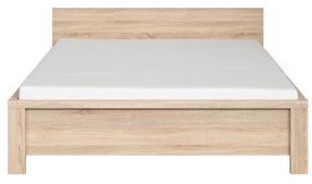 Lova dvigulė Kaspian, 140 x 200 cm, ąžuolo, be čiužinio