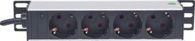 Pikendusjuhe IC Intracom Intellinet 10", 1.8 m, 4 pesa, must v.