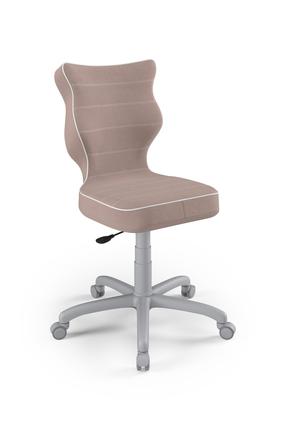 Laste töötool Petit Jasmine 08, 64 x 64 x 99 cm, roosa v./hall v.