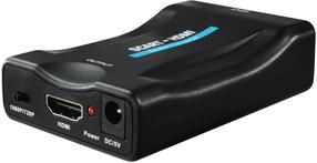 Adapteris Hama 1 х ausinės 121775 121775 SCART, HDMI, melna krās.