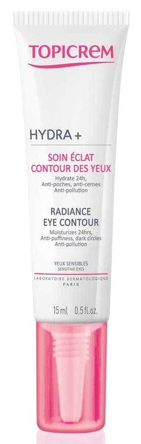 Paakių kremas Topicrem HYDRA+ Radiance Eye Contour, 15 ml