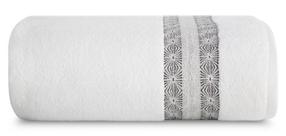 Vannas dvielis Malika 01, balta krās., 140 cm x 70 cm