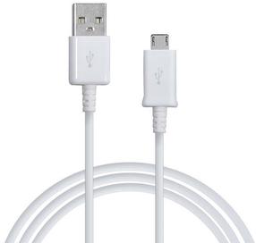 Laidas Samsung ECB-DU4EWE, Micro USB/USB, balta