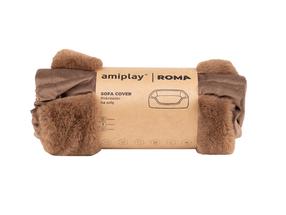 Диванный чехол для животных Amiplay Roma, коричневый цв., L