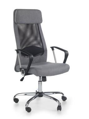 Darbo kėdė Zoom, 59 x 58 x 113 - 121 cm, juoda sp./pilka sp.