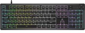 Vadu spēļu tastatūra Corsair K55 Core CH-9226C65-NA, EN, melna krās.
