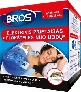 Ierīce odu atbaidīšanai odu Bros 010 I LT, 0.055 kg