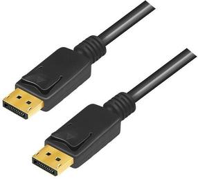 Laidas Logilink Displayport, Displayport, 5 m, juoda sp.