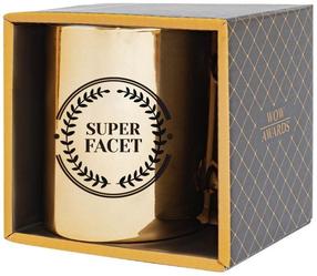 Puodelis Asus Super Facet, aukso sp., 0.35 l