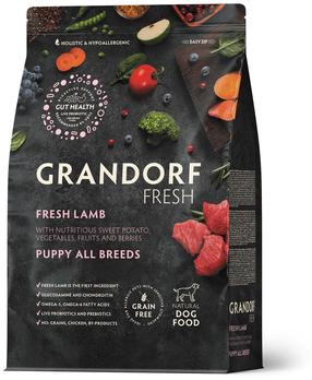 Sausas šunų maistas Grandorf Fresh Lamb, ėriena, 3 kg
