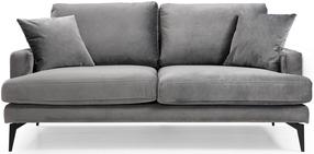 Sofa Hanah Home Papira 560ARE1506, pilka sp., 175 x 90 cm x 88 cm