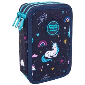 Pinal, koos tarvikutega CoolPack Jumper 3 Mrs Unicorn, 19.5 cm x 12.5 cm, sinine v./valge v./roosa v.