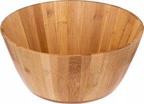 Salātu trauks 5five 179734, 250 ml, Ø 28 cm, brūna krās., bambuss