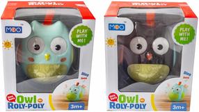 Žaislas ASKATO Wobble Toy, 16 cm, mėlyna sp./juoda sp.
