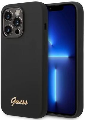 Telefono dėklas Guess GUHCP14XSLSMK, juoda sp., Apple