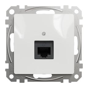 Datorligzda Schneider Electric Sedna Design, balts krās.