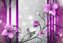 Fototapetas Artgeist Violet Buds NEW010791, 245 cm x 350 cm