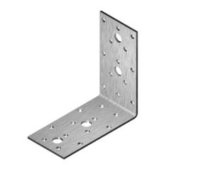 Tvirtinimo kampas Haushalt, 80 mm x 80 mm x 50 mm x 2.5 mm