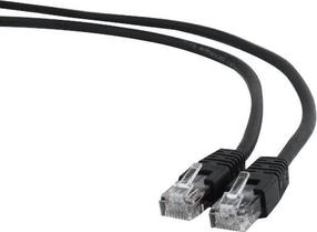 Laidas Gembird PP6U UTP Cat6 Patch Cord RJ-45 8P8C, RJ-45 8P8C, 3 m, juoda sp.