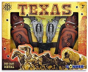 Komplekts Gonher Texas 234/0 Brūna krās./Sudraba krās.