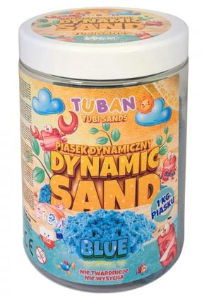 Modeliavimo smėlis Tuban Dynamic Sand TU3554, mėlyna sp.