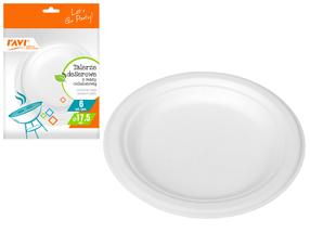 Одноразовая тарелка Simple Solution Dessert 20354, Ø 18 см, 6 шт.