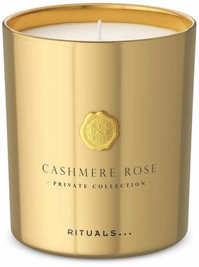 Свеча, ароматическая Rituals Cashmere Rose, 60 час, 360 г, золотой цв.