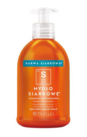 Sejas tīrīšanas līdzeklis Barwa Sulphur Anti-Acne, 300 ml