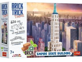 Konstruktors Trefl Brick Trick Travel Empire State ēka 61785, 420 gab.