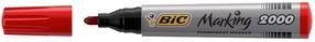 Noturīgs marķieris Bic 8209243, 1.7 mm, sarkana krās.