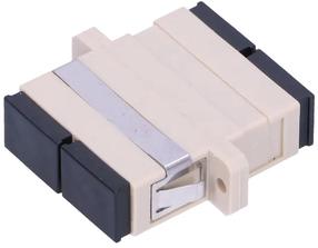 Adapteris Extralink SC/PC Duplex, pelēka krās.
