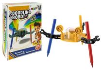 Kūrybos rinkinys Lean Toys Doodling Robot 6824, geltona sp.