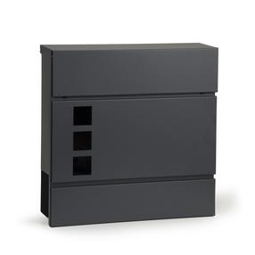 Postkast ModernHome HPB932-8, antratsiit v., 37 cm x 10.3 cm x 37 cm