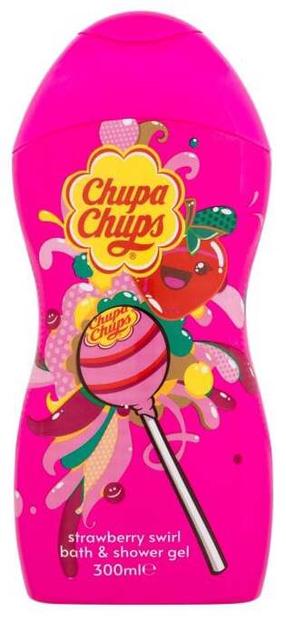 Dušas želeja Chupa Chups Strawberry Swirl, 155552, 300 ml