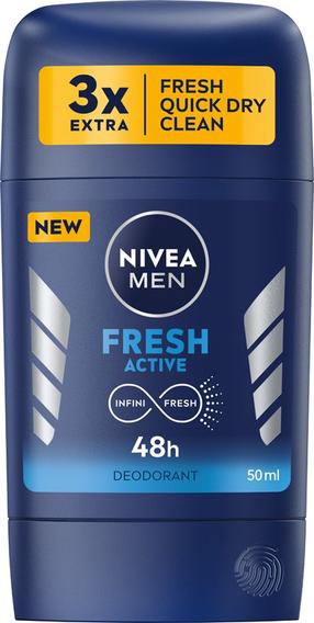 Vīriešu dezodorants Nivea Fresh Active, 50 ml