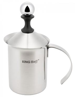 Katliņš pienam King Hoff KH 3126, 800 ml, sudraba krās., nerūsējošais tērauds