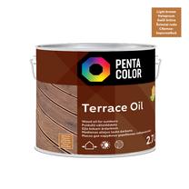 Terasų aliejus Pentacolor Terrace Oil, šviesiai ruda sp., 2.7 l