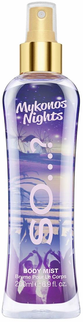 Мисты для тела So...? MYKONOS NIGHTS, 200 мл