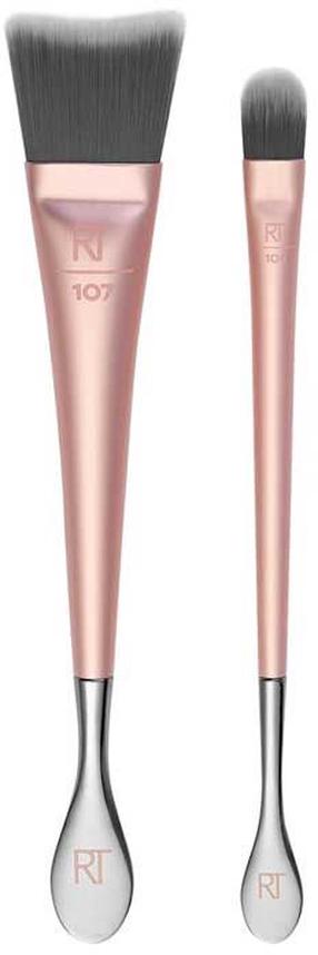 Meigipintslite komplekt Real Techniques Skincare Brush Duo 136890, 2 tk, roosa v.