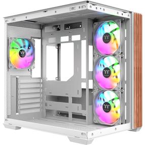 Arvuti korpus Thermaltake View 380 WS ARGB, pruun v./valge v.