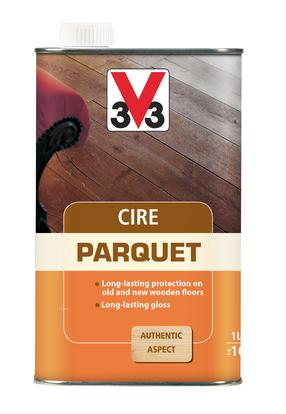 Grīdas vasks V33 Parquet, caurspīdīga krās., 1 l