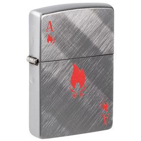 Žiebtuvėlis Zippo 48451 Ace Design, sidabro sp.