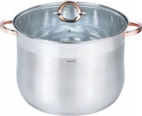 Katls Klausberg Gastro KB-7798, Ø34 cm, 22.4 l, sudraba krās.
