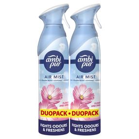Oro gaiviklis Ambi Pur Flower & Spring, 2 x 185 ml, 0.185 l