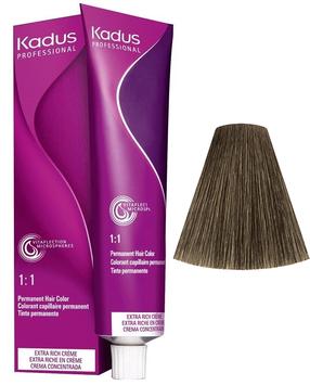 Juuksevärv Kadus Professional Permanent Color, dark blond ash v., 6/1, 60 ml